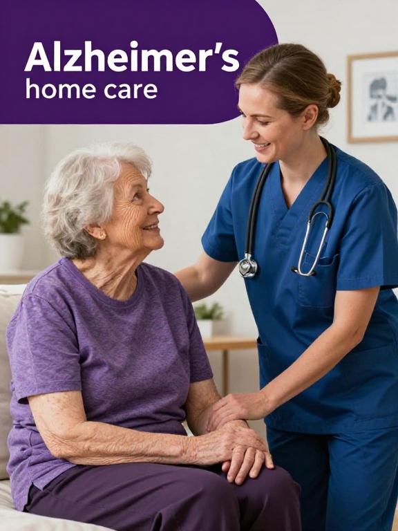 Caregiver providing dementia home care to an older adult in Coronado